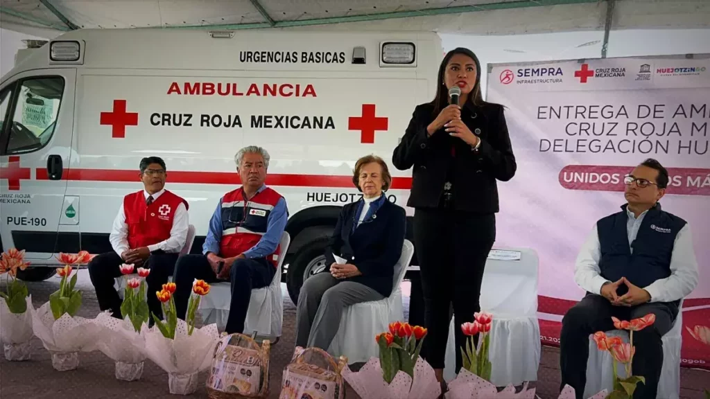 Cruz Roja en Huejotzingo fue usado para fines políticos: Angélica Alvarado.