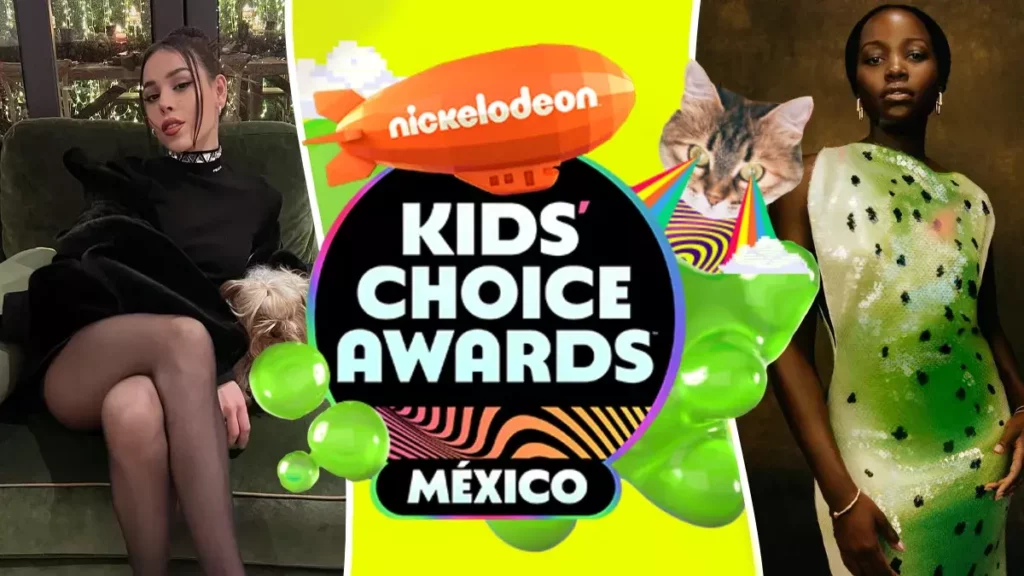 Danna Paola y Lupita Nyong'o en los Kids’ Choice Awards 2023; aquí la lista completa
