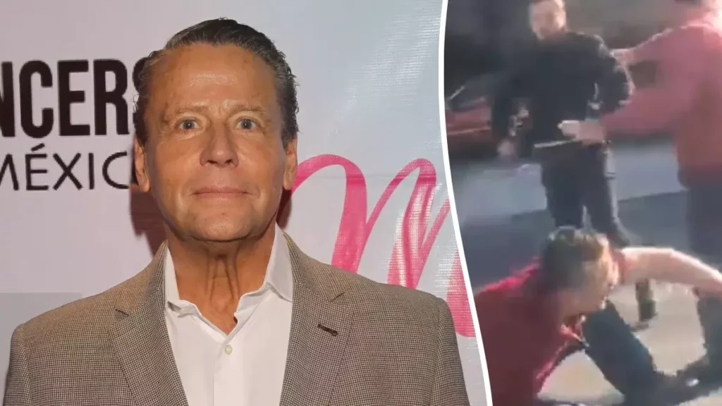 Alfredo Adame incita una nueva pelea callejera, pierde y le abren la cabeza