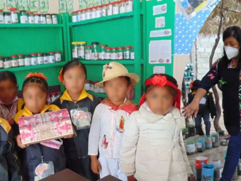 Ganan concurso ambiental alumnos de preescolar indígena de Puebla