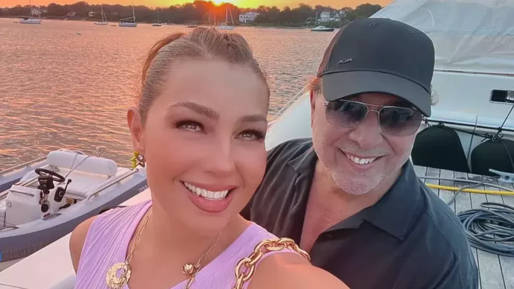 ¡Otra Casio! Aseguran que Tommy Mottola le puso el cuerno a Thalía con cantante peruana