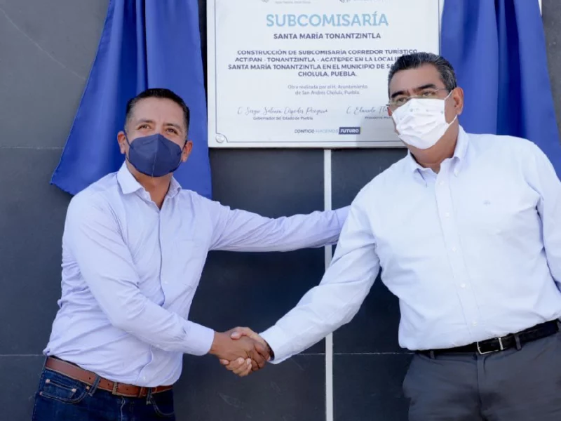 Con nueva subcomisaría y entrega de patrullas, Mundo Tlatehui fortalece la seguridad en San Andrés Cholula