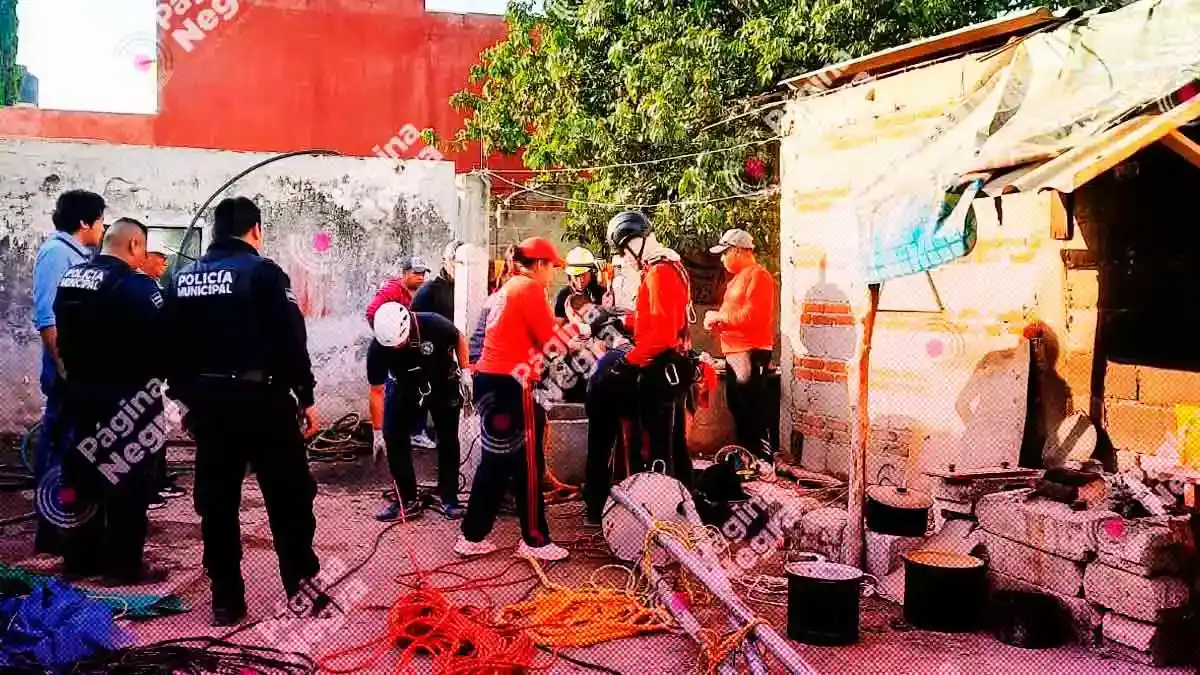 Joven murió al caer a un pozo, en Cuautlancingo
