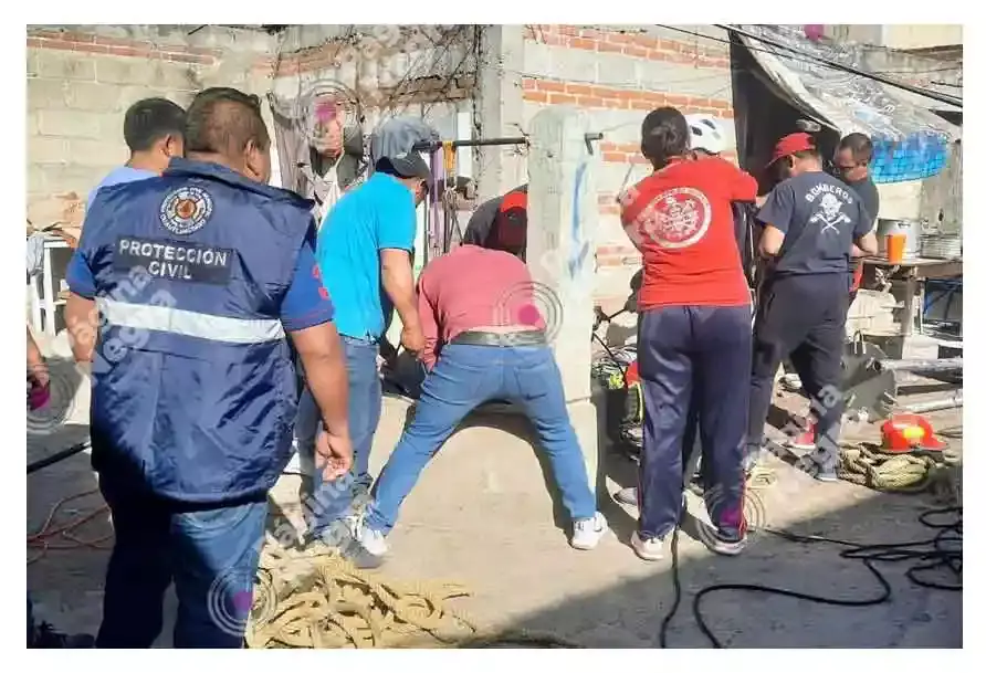 Joven murió al caer a un pozo, en Cuautlancingo