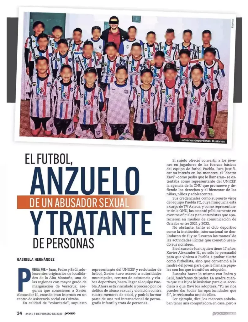 Víctimas del falso reclutador del Club Puebla no han sido entregadas a su familia
