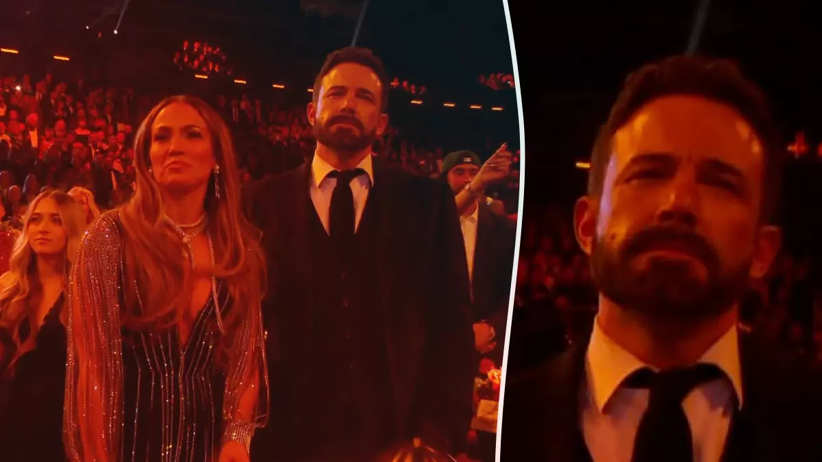 El aburrimiento de Ben Affleck en los Grammy generó memes; aquí los mejores