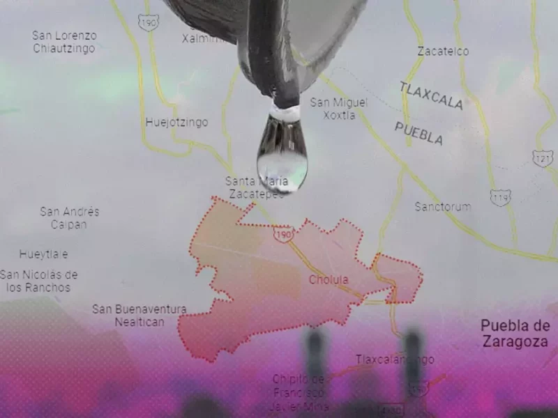 Habitantes de San Pedro Cholula reportan falta de agua desde hace una semana