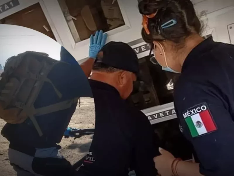 Piden devolver el kit de emergencias robado en el cerro Zapotecas