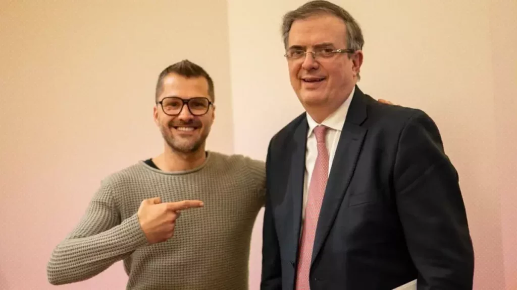 Natale dice que Marcelo Ebrard va bien en Puebla