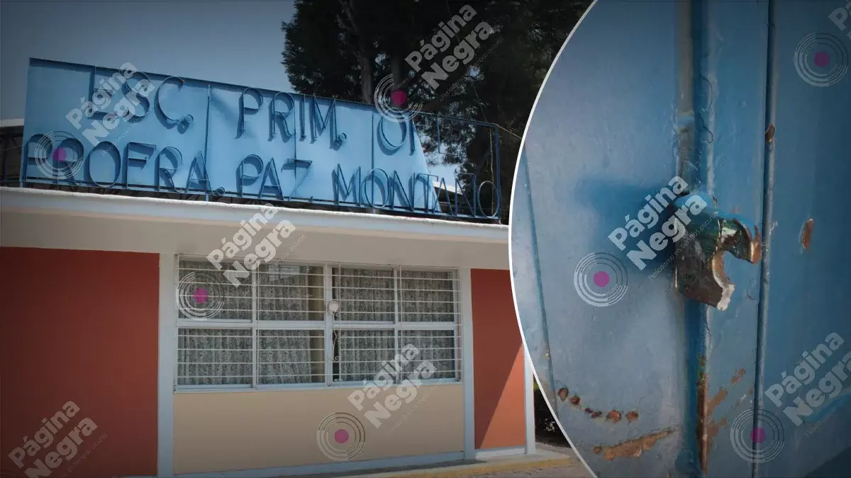 Roban 31 computadoras de una primaria en San Andrés Cholula