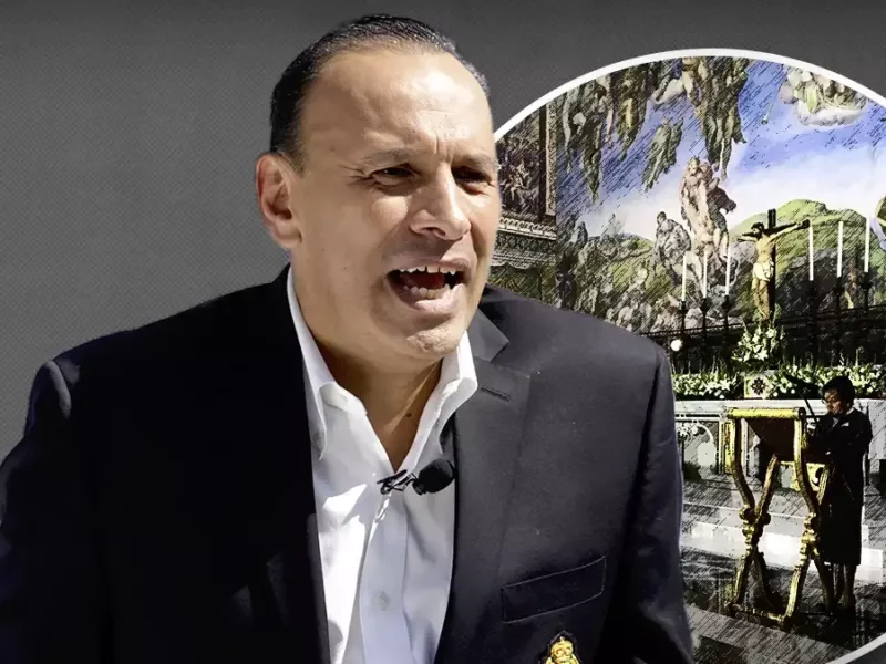 Diez hombres señalan por abuso a empresario que trajo la Capilla Sixtina a Puebla.