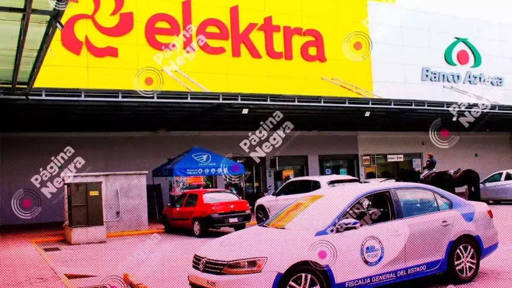 Más de 30 teléfonos celulares fueron robados durante atraco a tienda Elektra