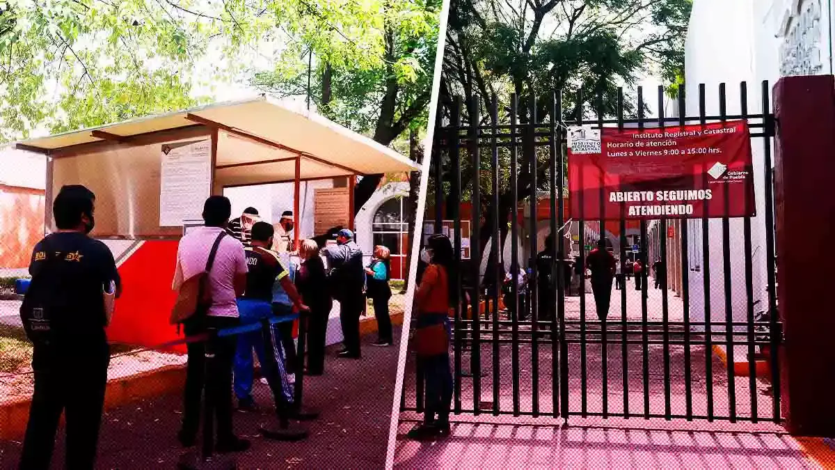 Mesas receptoras de Registro Civil en Puebla, entre saturación y moches
