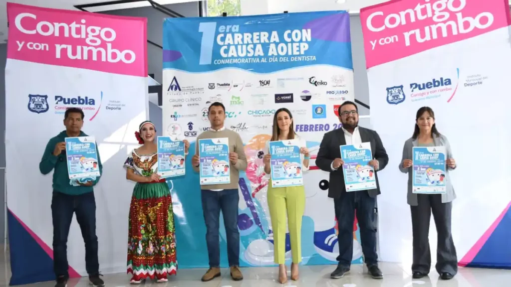 Invitan a carrera por la salud bucal de la infancia poblana