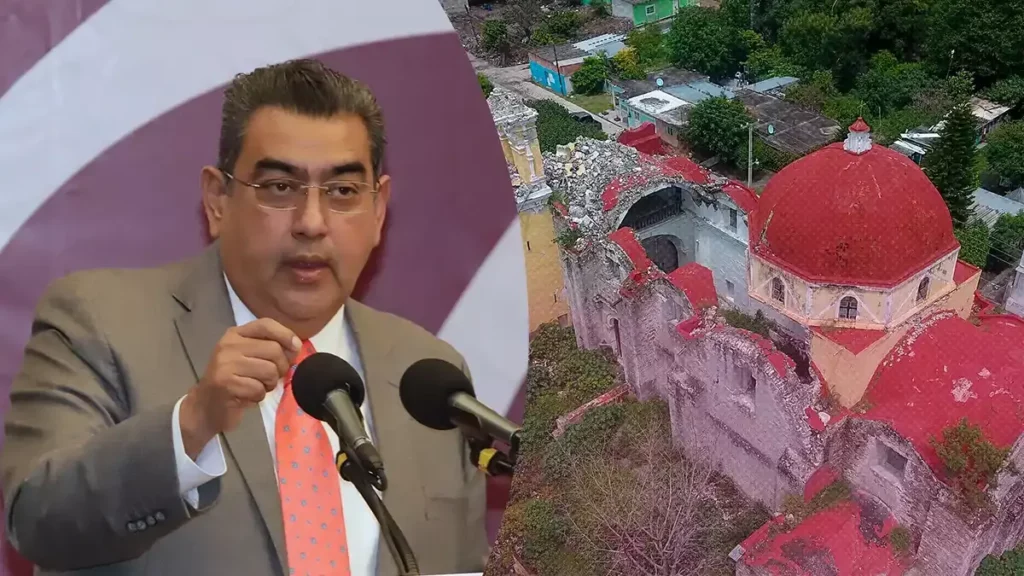 Avanza INAH en reparación de iglesias de Puebla afectadas por el sismo de 2017.