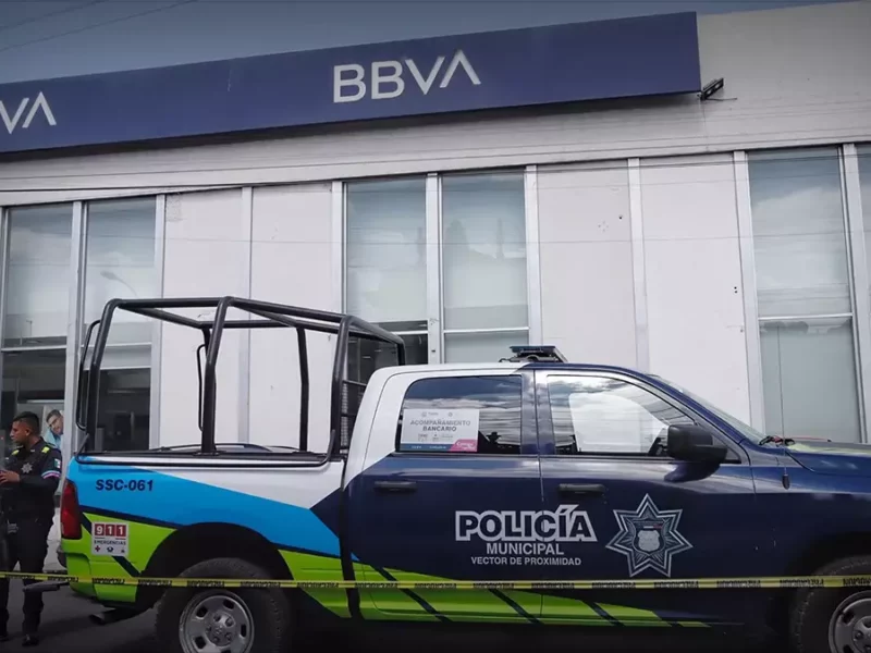 Asaltan cuentahabiente de BBVA en la colonia Humboldt de Puebla
