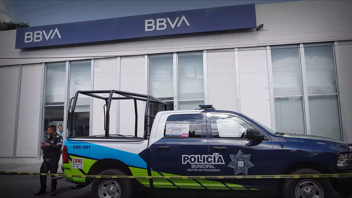 Asaltan cuentahabiente de BBVA en la colonia Humboldt de Puebla