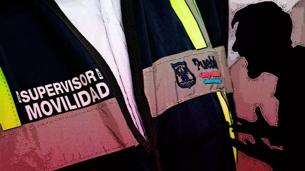 Poblanos violentos agraden a supervisores de Movilidad