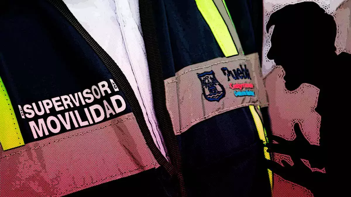 Poblanos violentos agraden a supervisores de Movilidad