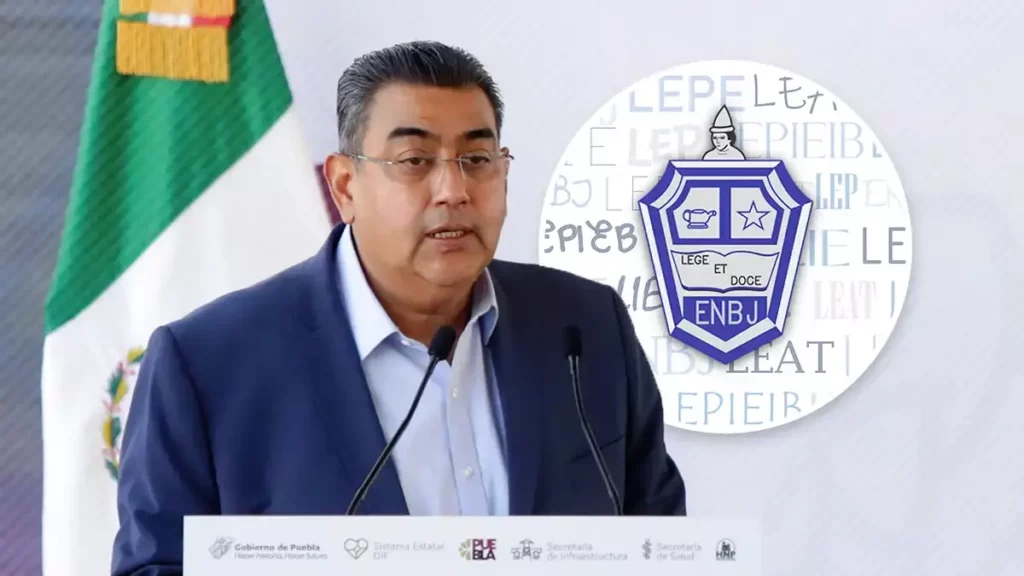 Sergio Salomón Céspedes anuncia inversión para biblioteca de la escuela Normal en Zacatlán  