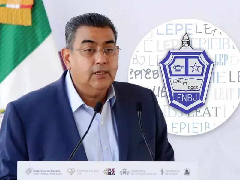 Sergio Salomón Céspedes anuncia inversión para biblioteca de la escuela Normal en Zacatlán  