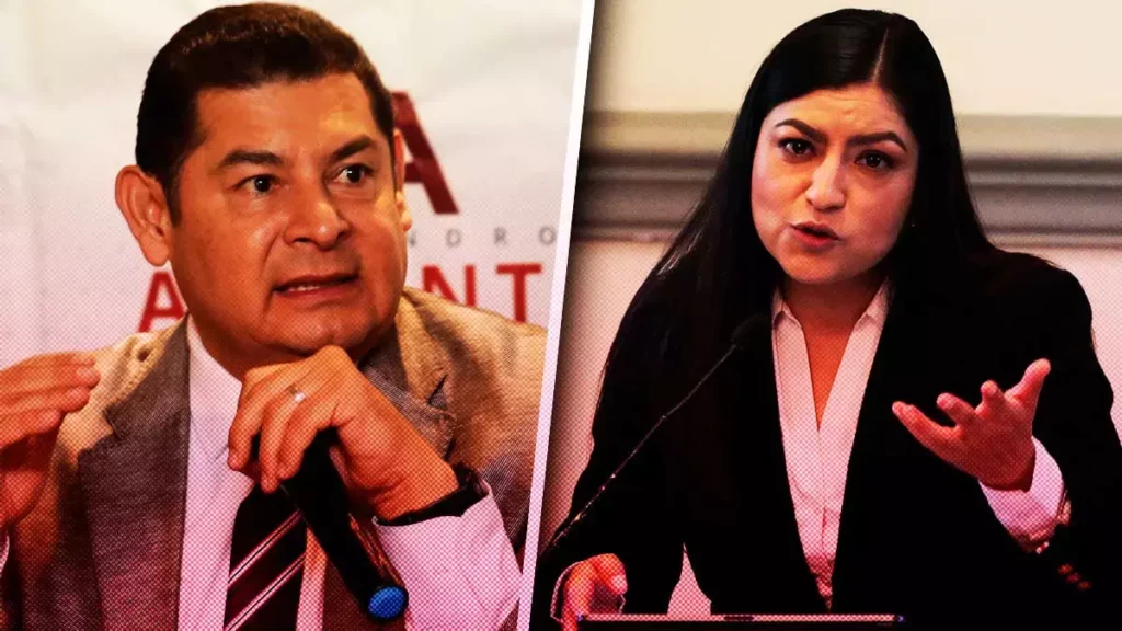 Claudia Rivera y Alejandro Armenta se reúnen con miras al 2024
