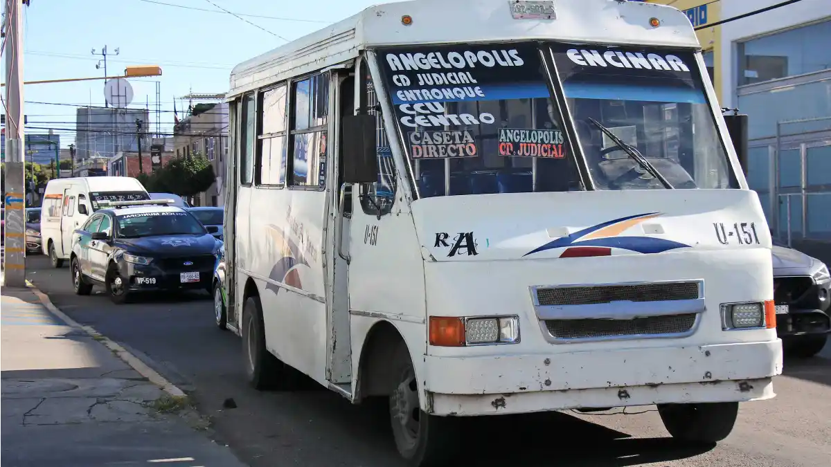 Azteca y “Morados”, las rutas más asaltadas de Puebla capital