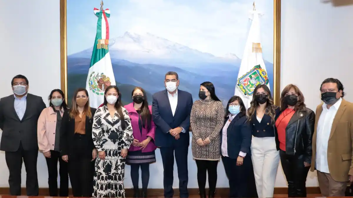 Gobierno de Puebla sostiene reunión con representantes de Conavim e Inmujeres