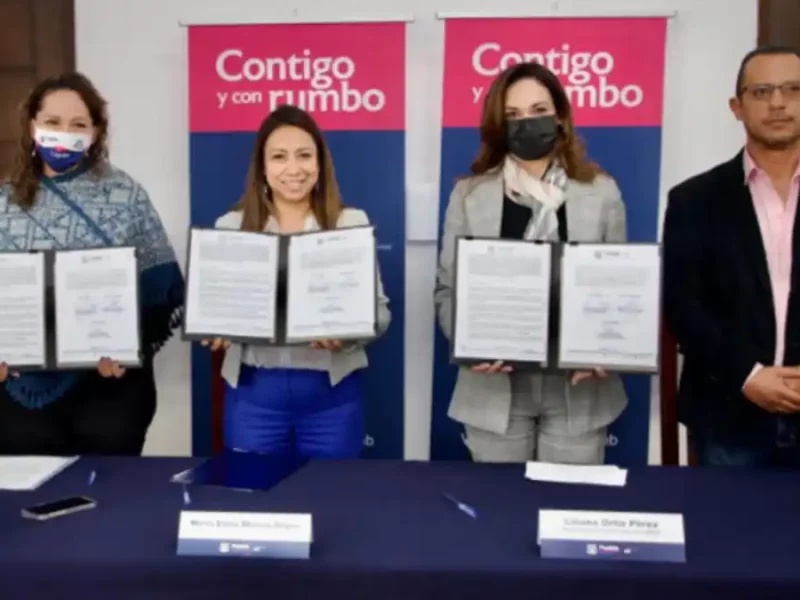 SMDIF firma convenio de colaboración con la Asociación Civil Autismo Puebla