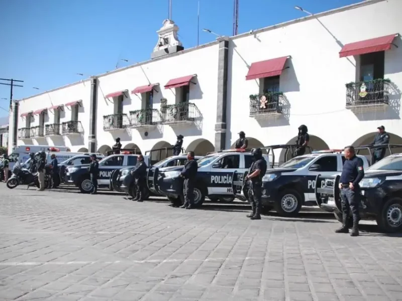 Listo Operativo de Seguridad para la edición 155 del Carnaval de Huejotzingo.