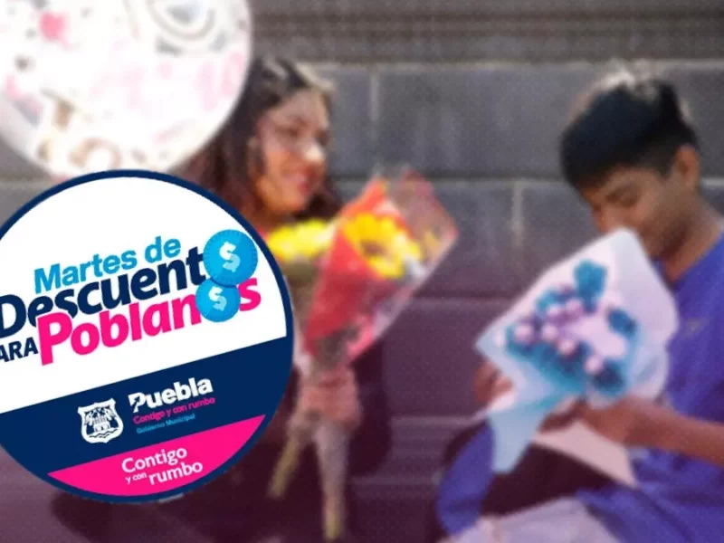 Disfruta el 14 de febrero con ‘Martes de Descuento’ para poblanos