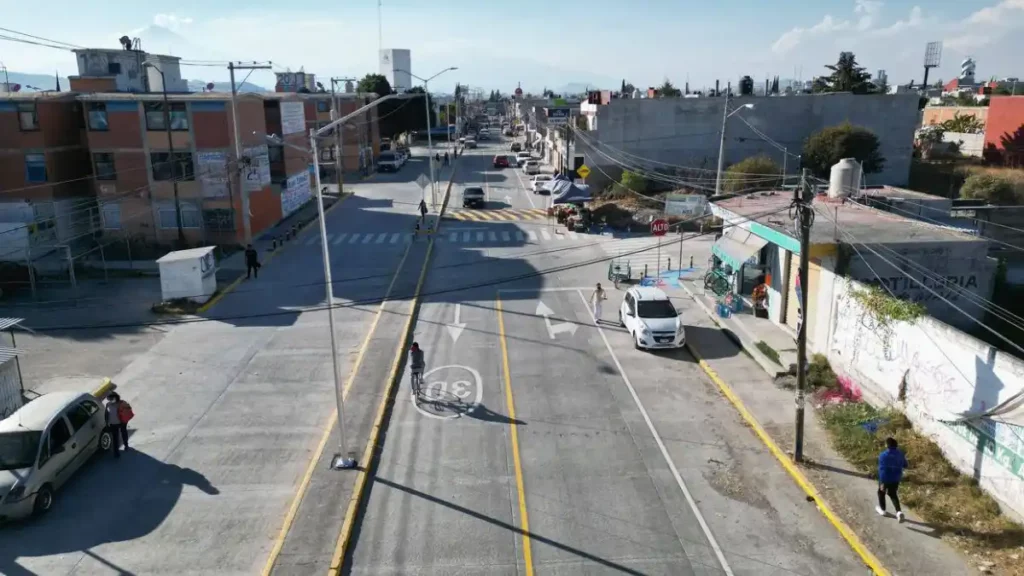 Ayuntamiento de Puebla entrega calle rehabilitada en San Ramón