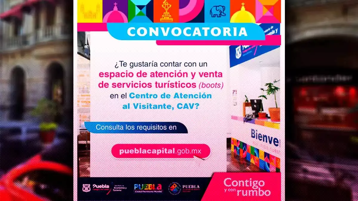 Lanzan convocatoria para servicios turísticos del centro de atención al visitante