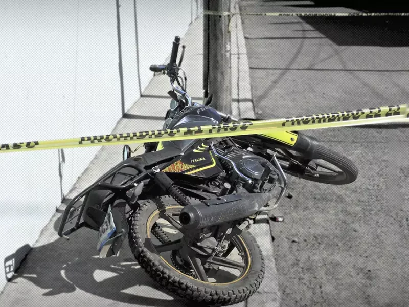 Muere motociclista tras derrapar en San Pedro Cholula
