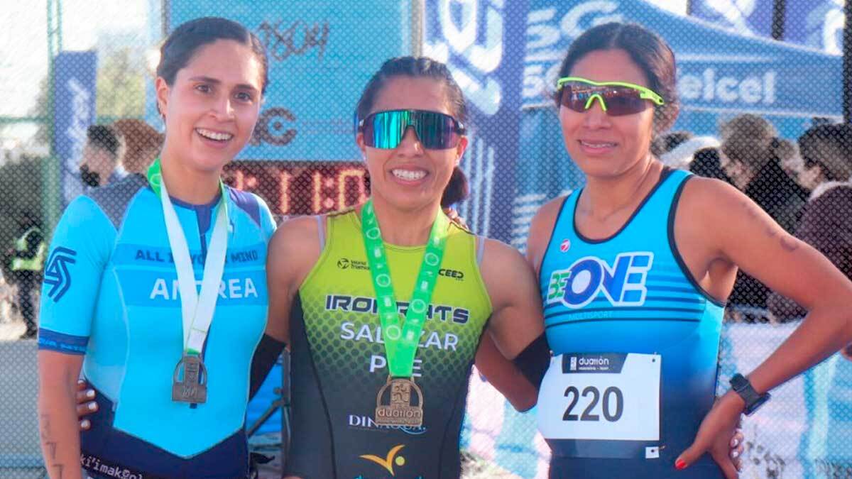 La poblana Fernanda Salazar ganó el Duatlón Puebla-BUAP 2023