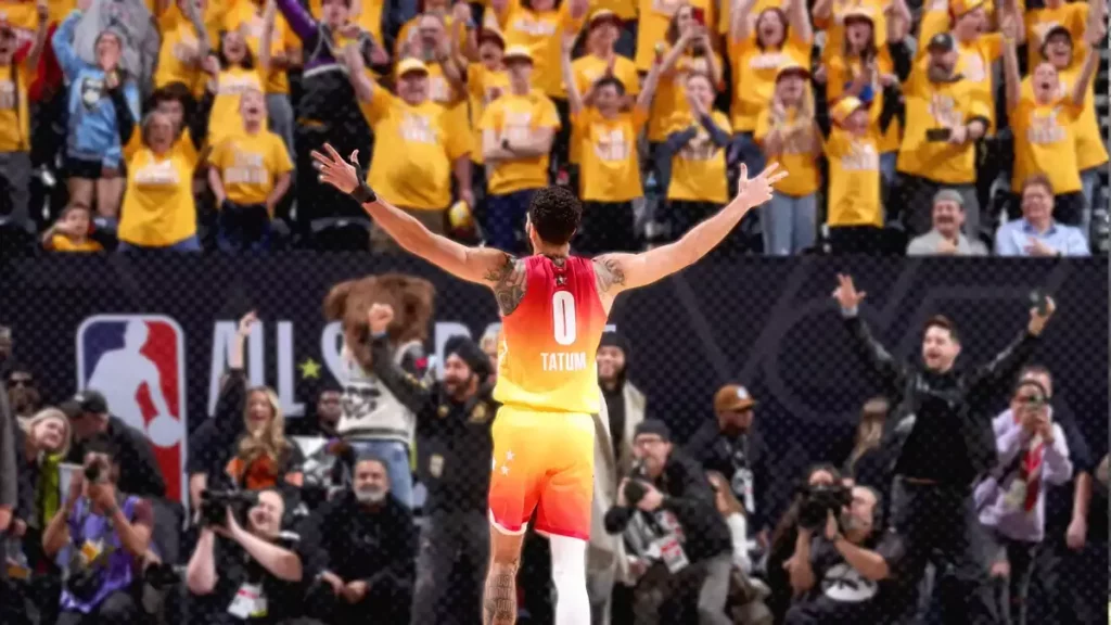 Jayson Tatum hace historia con el Team Giannis en el All Star Game 2023.