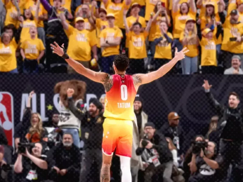 Jayson Tatum hace historia con el Team Giannis en el All Star Game 2023.