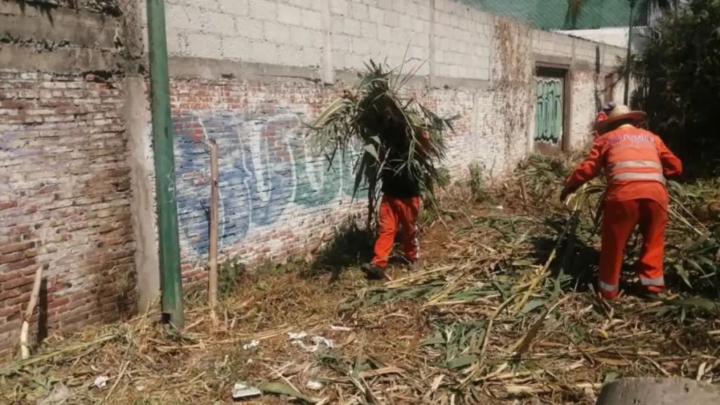 Ayuntamiento de Puebla rescata andador en Prados de Agua Azul