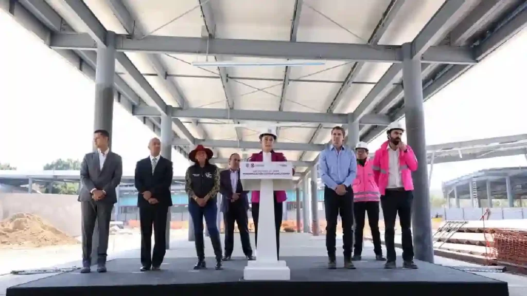 Sheinbaum: reordenamos el espacio urbano en una de las zonas de mayor conexión con el Estado de México, en agosto quedará concluida la modernización del CETRAM San Lázaro
