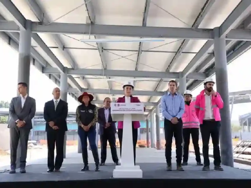 Sheinbaum: reordenamos el espacio urbano en una de las zonas de mayor conexión con el Estado de México, en agosto quedará concluida la modernización del CETRAM San Lázaro