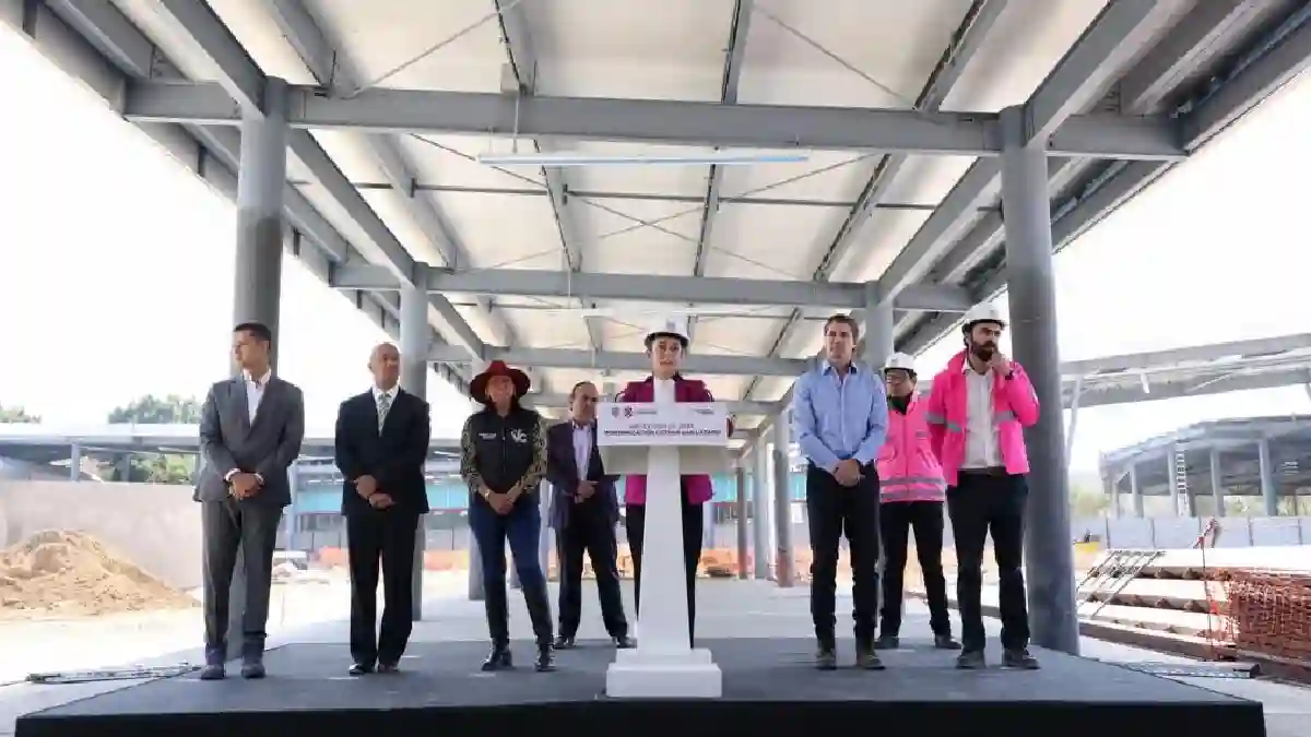 Sheinbaum: reordenamos el espacio urbano en una de las zonas de mayor conexión con el Estado de México, en agosto quedará concluida la modernización del CETRAM San Lázaro