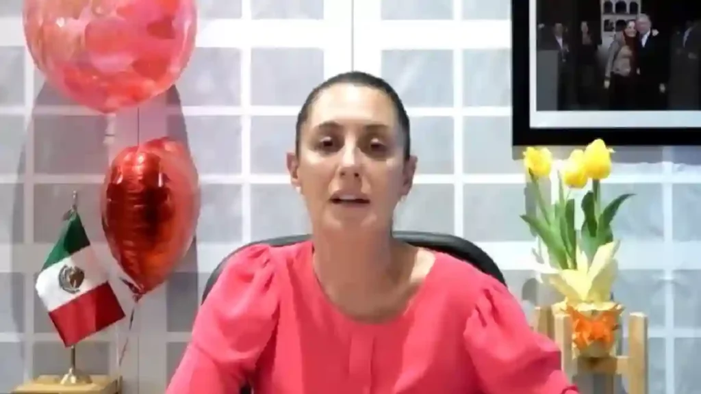 Migrantes respaldan a Claudia Sheinbaum rumbo a la Presidencia de México