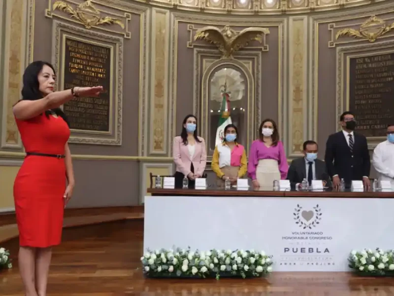 Rinde protesta como titular del Voluntariado del Congreso del Estado Vania Vidal Marcelo