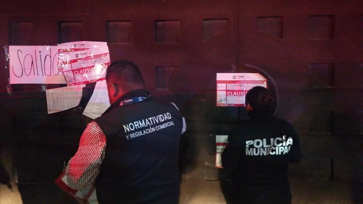 Salón Jardín “El Encanto” en Puebla, viola clausura y lo vuelven a cerrar