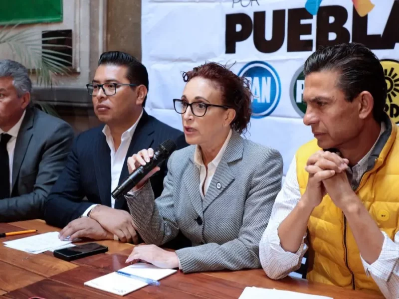 Partidos de oposición participarán en marcha contra “Plan B” en Puebla.