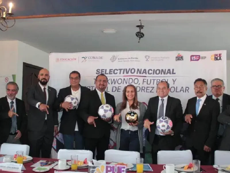 En los meses de marzo y abril se llevarán a cabo los nacionales de taekwondo y fútbol de sala en Puebla