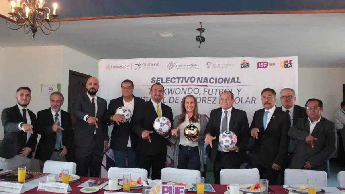 En los meses de marzo y abril se llevarán a cabo los nacionales de taekwondo y fútbol de sala en Puebla