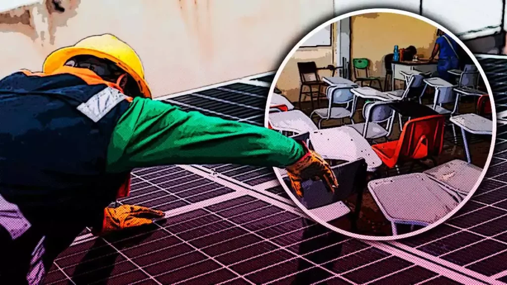 Escuelas de la Sierra Norte, las más beneficiadas con el programa de paneles solares