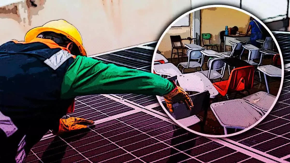 Escuelas de la Sierra Norte, las más beneficiadas con el programa de paneles solares