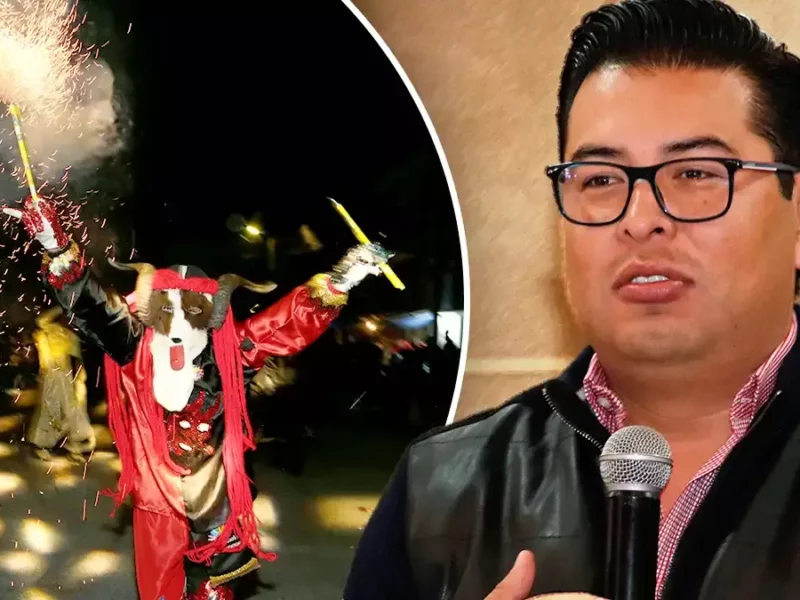 Néstor Camarillo va por regulación de pirotecnia en carnavales de Puebla